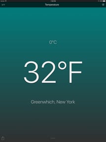 Temperature App