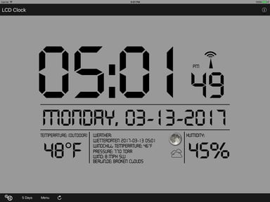 LCD-Clock
