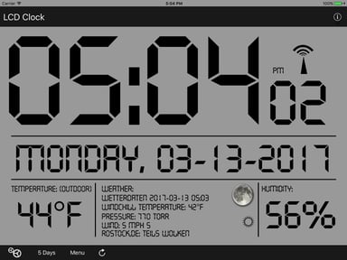 LCD-Clock