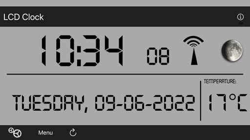LCD-Clock