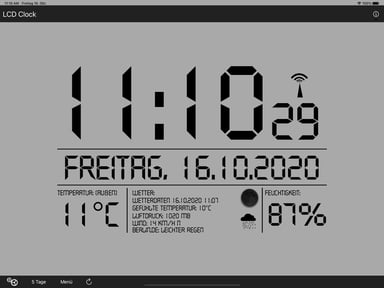 LCD-Clock