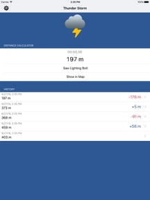 Thunder Storm - Distance From Lightning