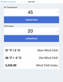Weather Calculations