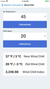 Weather Calculations
