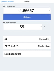 Weather Calculations