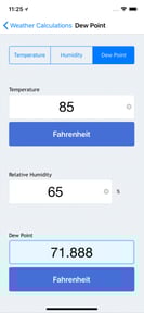 Weather Calculations