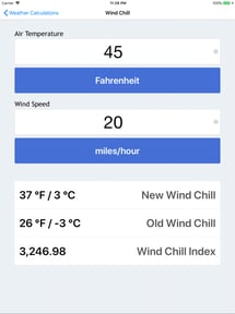 Weather Calculations