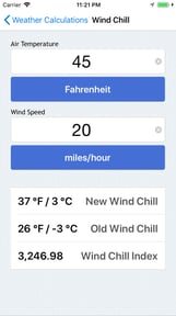 Weather Calculations