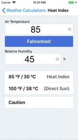 Weather Calculations
