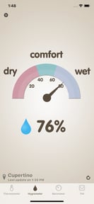 Thermo-Hygrometer Barometer, Wind Chill, THI