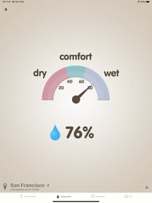 Thermo-Hygrometer Barometer, Wind Chill, THI