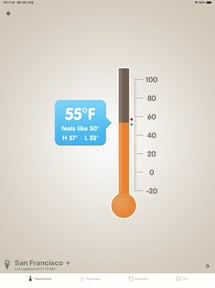 Thermo-Hygrometer Barometer, Wind Chill, THI