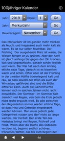 100Jähriger Kalender + Bauernregeln