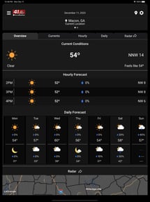 41NBC AccuWeather App