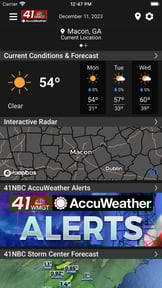 41NBC AccuWeather App