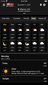 41NBC AccuWeather App