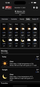 41NBC AccuWeather App