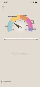 UVmeter - Check UV Index