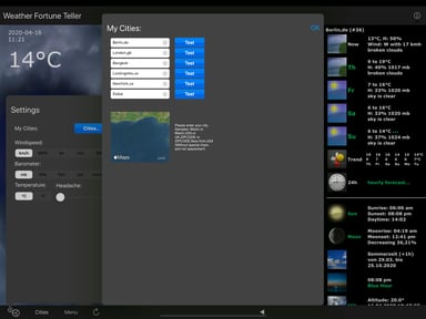 Weather Fortune Teller