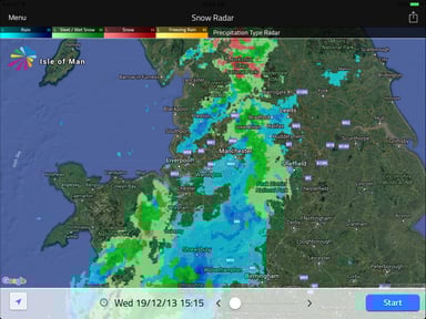 UK Snow Radar