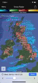 UK Snow Radar