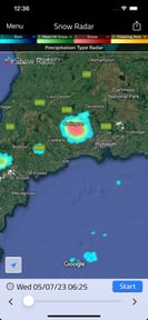 UK Snow Radar