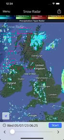 UK Snow Radar