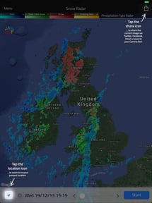 UK Snow Radar