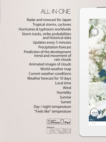 Radar and Nowcast for Japan