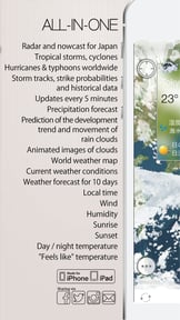 Radar and Nowcast for Japan