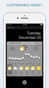 widget weather