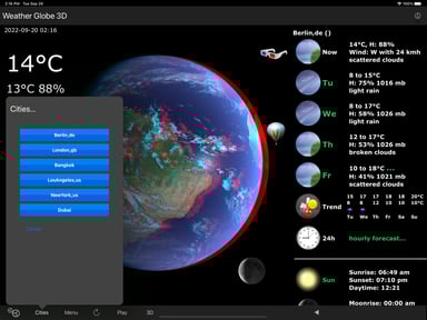 Weather Globe Pro 3D