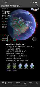 Weather Globe Pro 3D