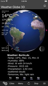Weather Globe Pro 3D