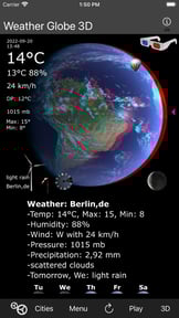 Weather Globe Pro 3D