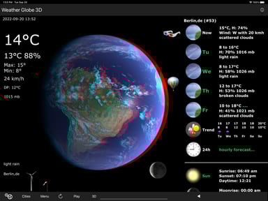 Weather Globe Pro 3D