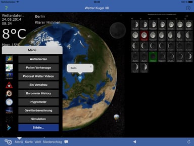 Weather Globe Pro 3D