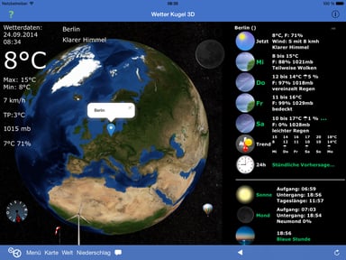 Weather Globe Pro 3D