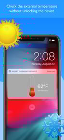 Widget Thermometer Pro