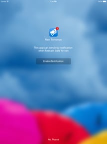 Will it Rain? PRO Notification