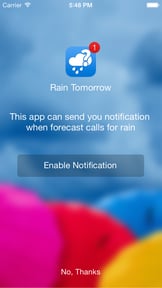 Will it Rain? PRO Notification