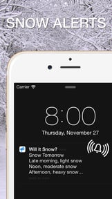 Will it Snow? PRO Notification