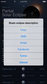 Solar and Lunar Eclipses - Full and Partial Eclipse Calendar