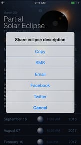 Solar and Lunar Eclipses - Full and Partial Eclipse Calendar