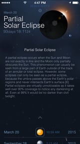 Solar and Lunar Eclipses - Full and Partial Eclipse Calendar