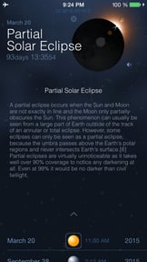 Solar and Lunar Eclipses - Full and Partial Eclipse Calendar