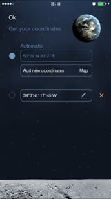 Raise and Set Times - Moonrise, moonset, sunrise, sunset times and compass