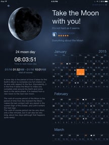 Moon Days - Lunar Calendar and Void of Course Times