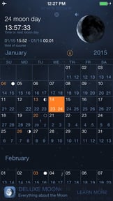 Moon Days - Lunar Calendar and Void of Course Times