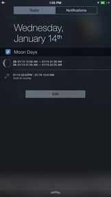 Moon Days - Lunar Calendar and Void of Course Times